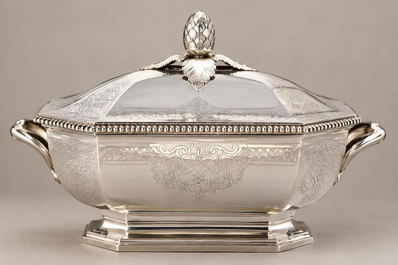 Soupière en argent