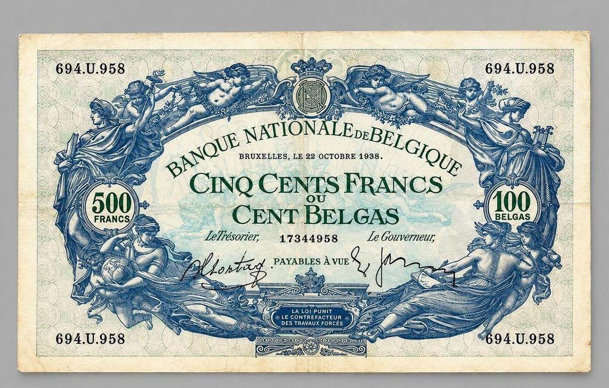 Billet ancien