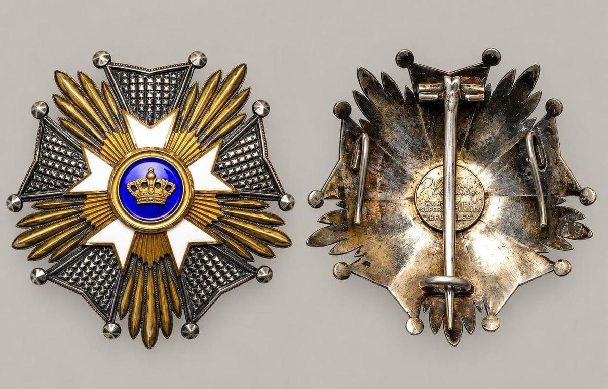 Oude medaille of onderscheiding