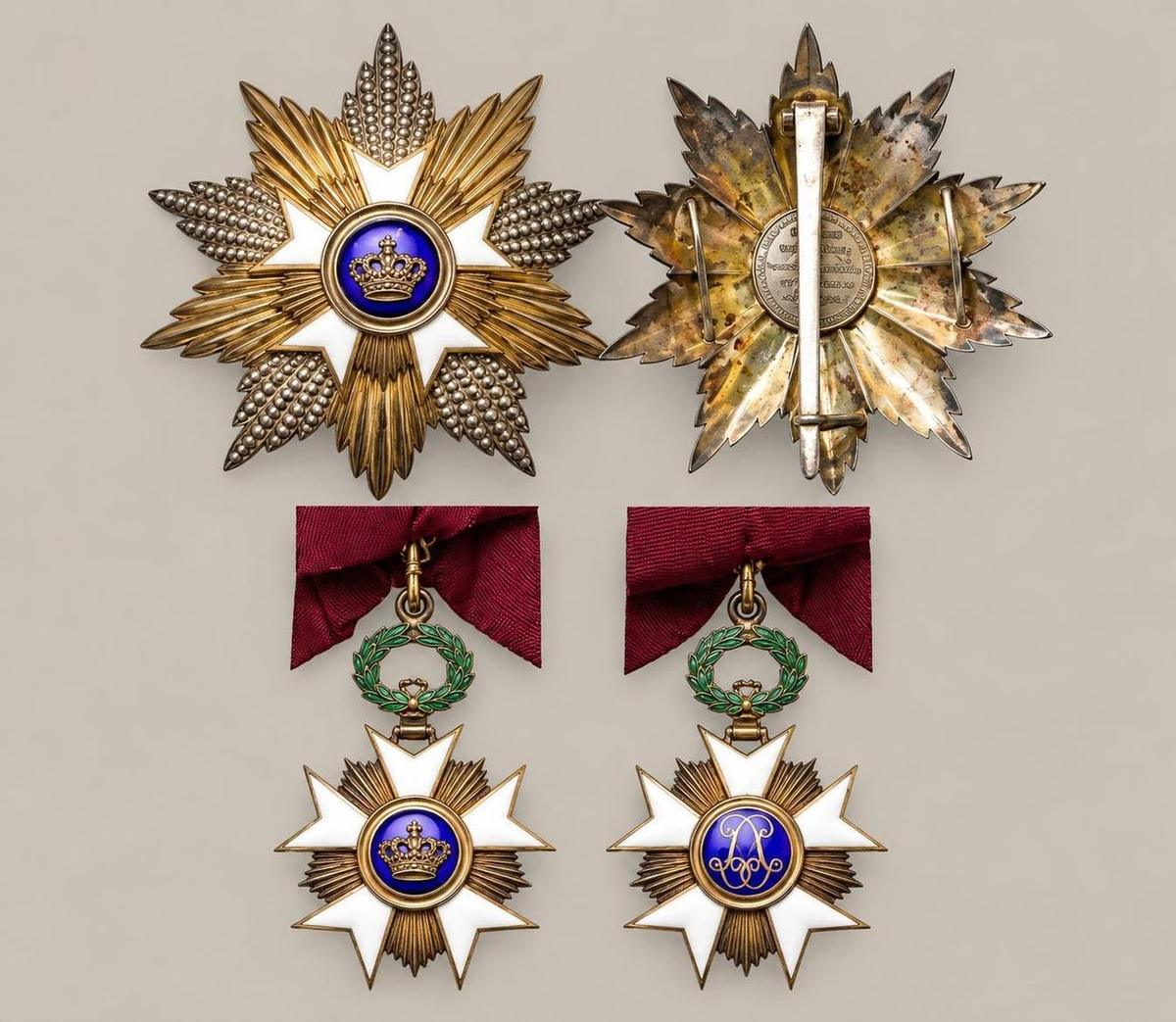 Oude medaille of onderscheiding