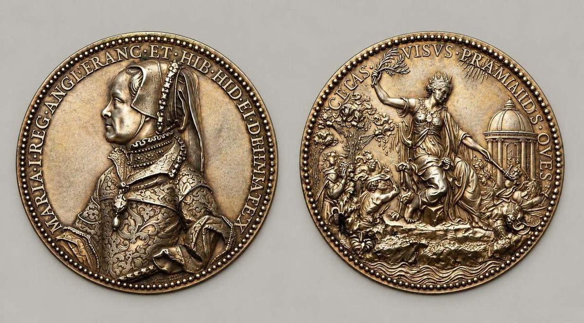 Oude medaille of onderscheiding