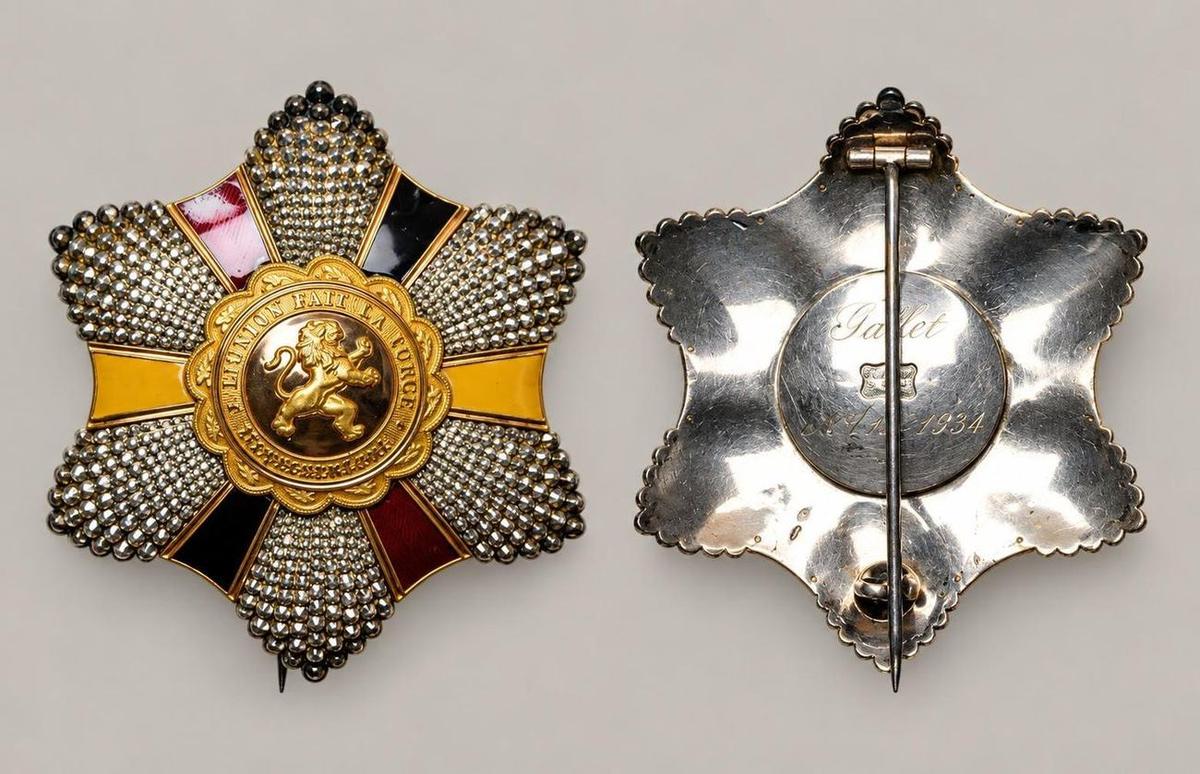 Oude medaille of onderscheiding